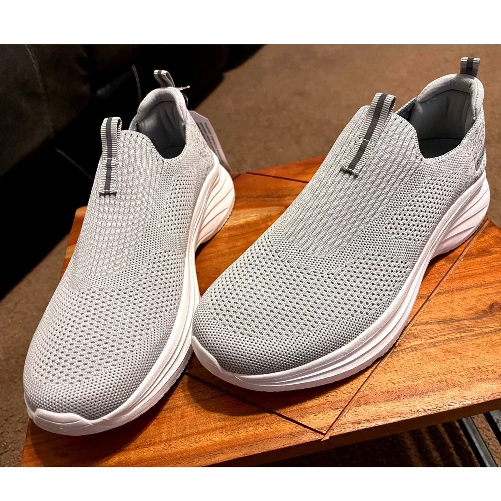 PolarPals Women's Gray‎ Slip On Knit Comfort Sneakers Size EU40/US 9.5 NWB